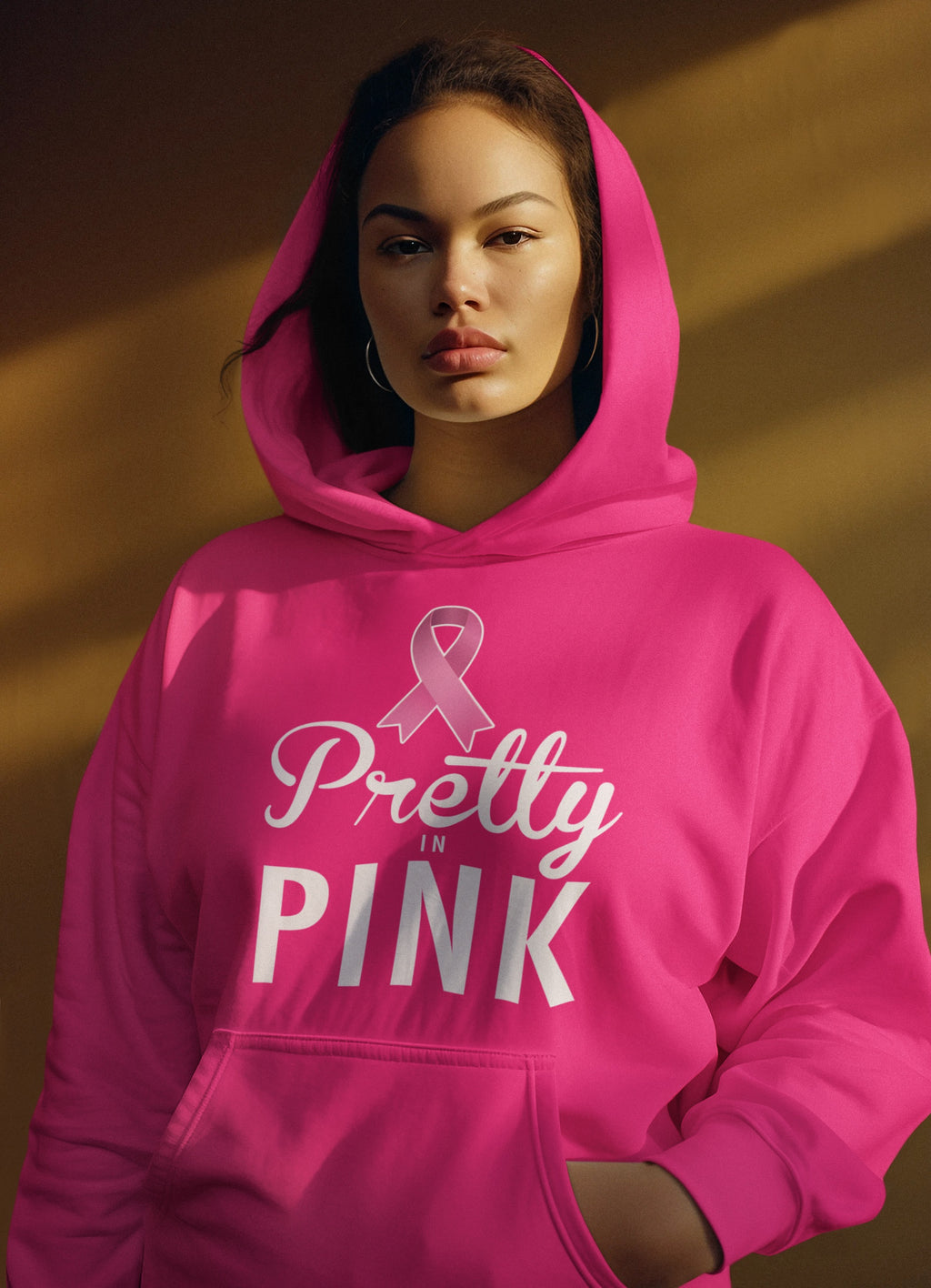 PRETTY IN PINK HOODED SWEATSHIRT