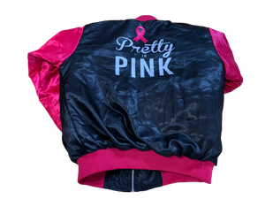 VARSITY JACET - PRETTY IN PINK