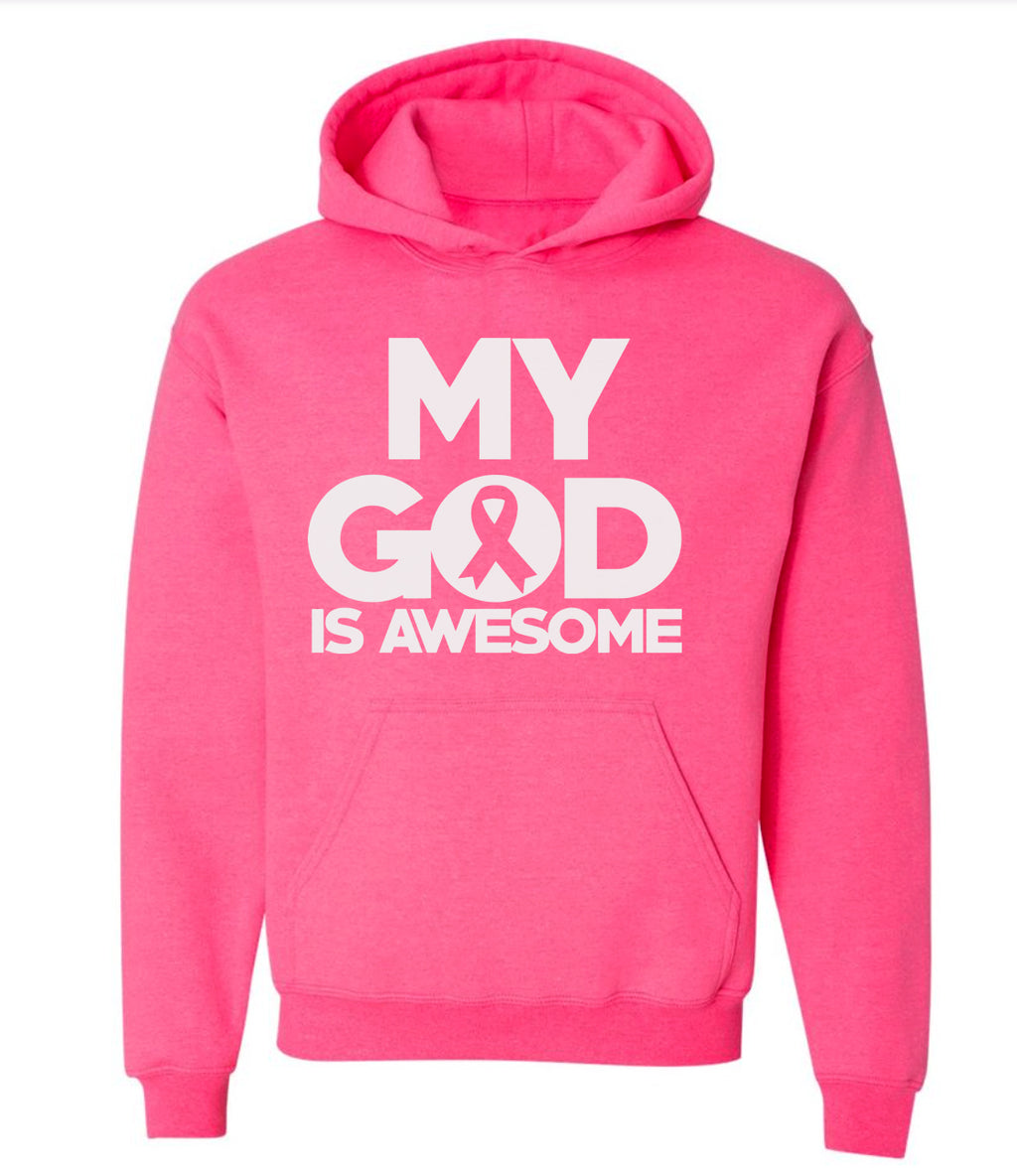 MY GOD IS AWESOME HOODED SWEATSHIRT