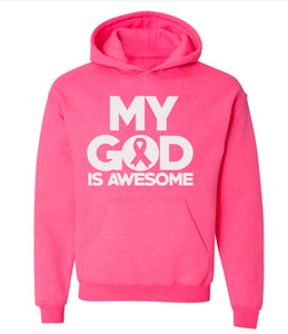 MY GOD IS AWESOME HOODED SWEATSHIRT
